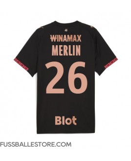 Günstige Stade Rennais Quentin Merlin #26 3rd trikot 2025-26 Kurzarm